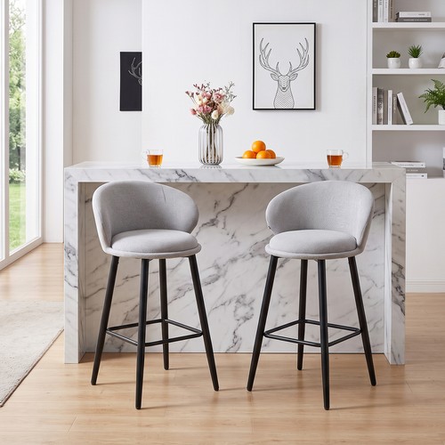 2pcs bar stools - stools, padded