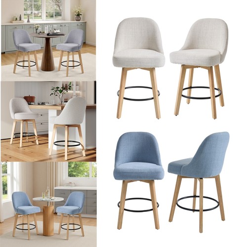 Set bar stools swivel - stools,