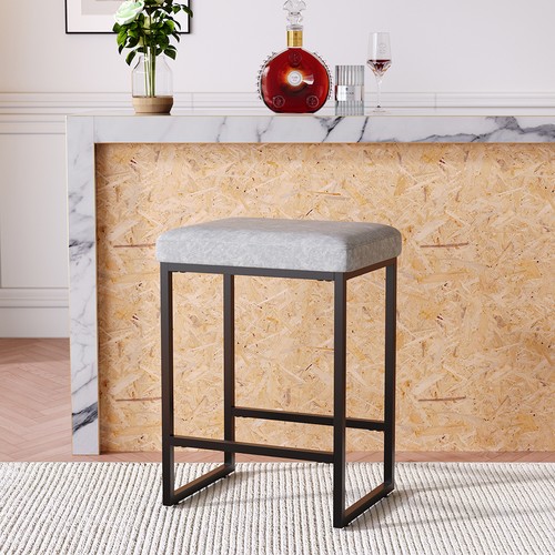 1pc grey bar stool - grey,