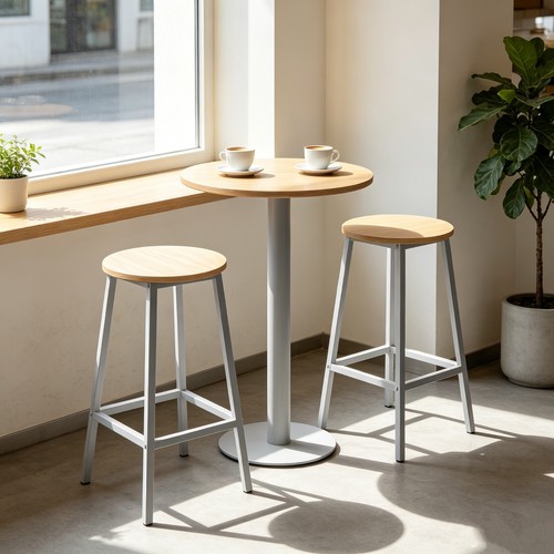 2pcs bar stools - breakfast,