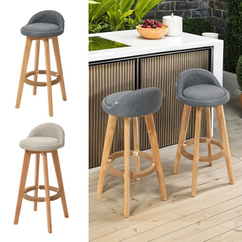 Modern breakfast bar stool - 2x,