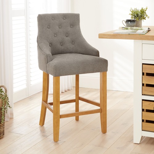 Bar stool luxury grey - stool,