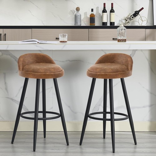 2pcs low back barstools - barstools, chair