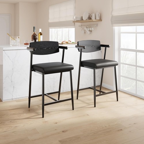 Upholstered bar stools - stools, set